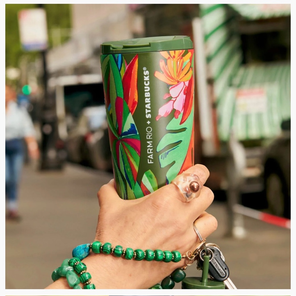 Starbucks x Farm Rio Colorful Tumbler